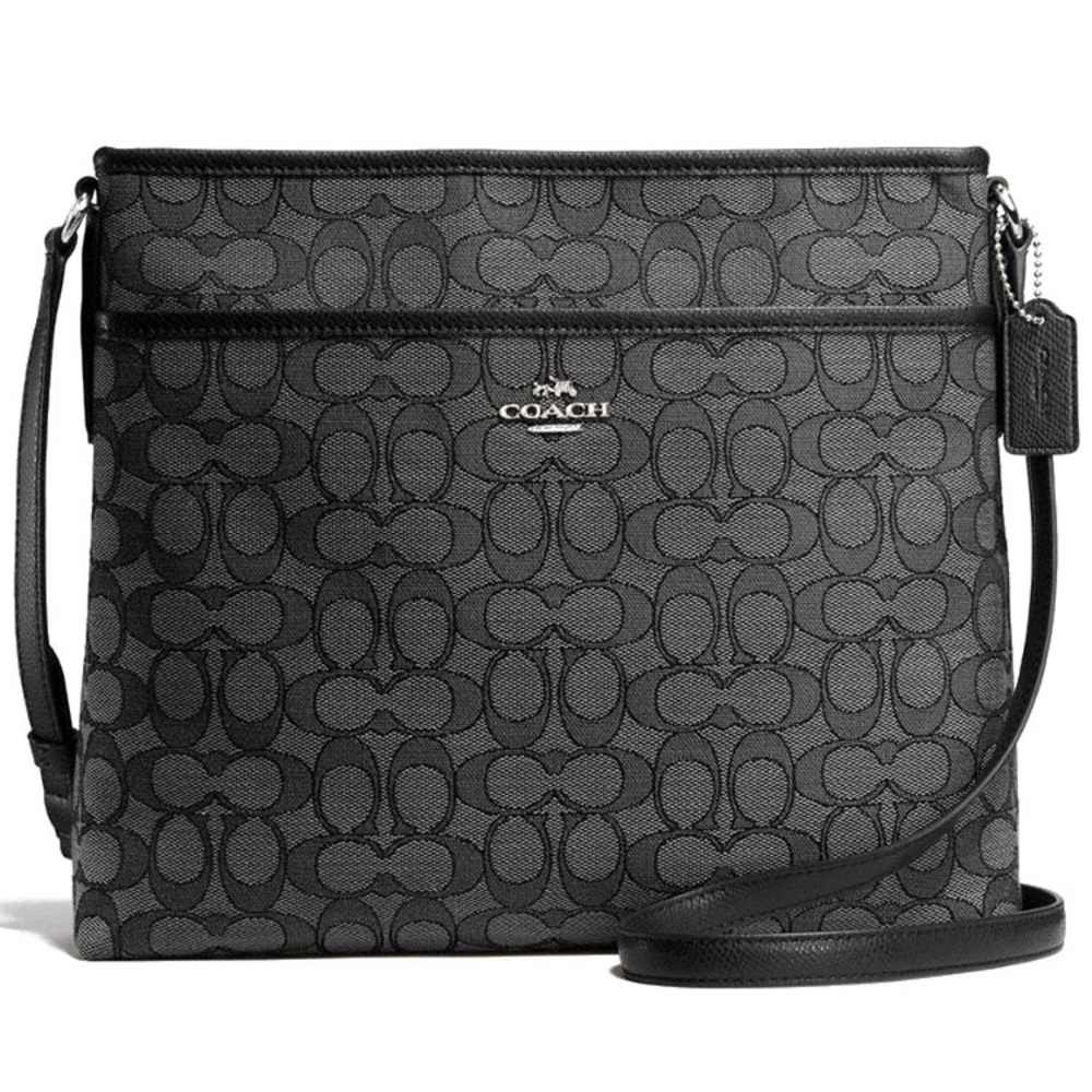 Coach File Crossbody Bag In Signature Canvas
